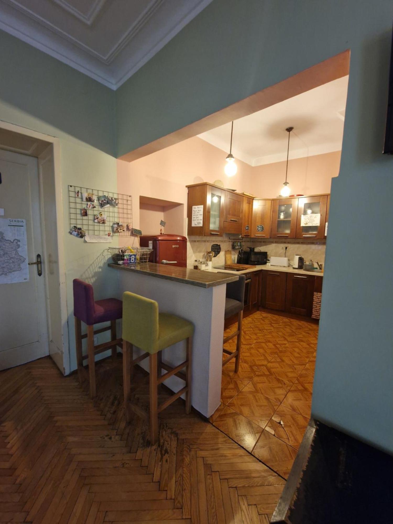 Hostelche Hostel Belgrad Exteriör bild
